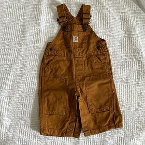 Carhartt Canvas Bib Overalls- Infant 3 Months